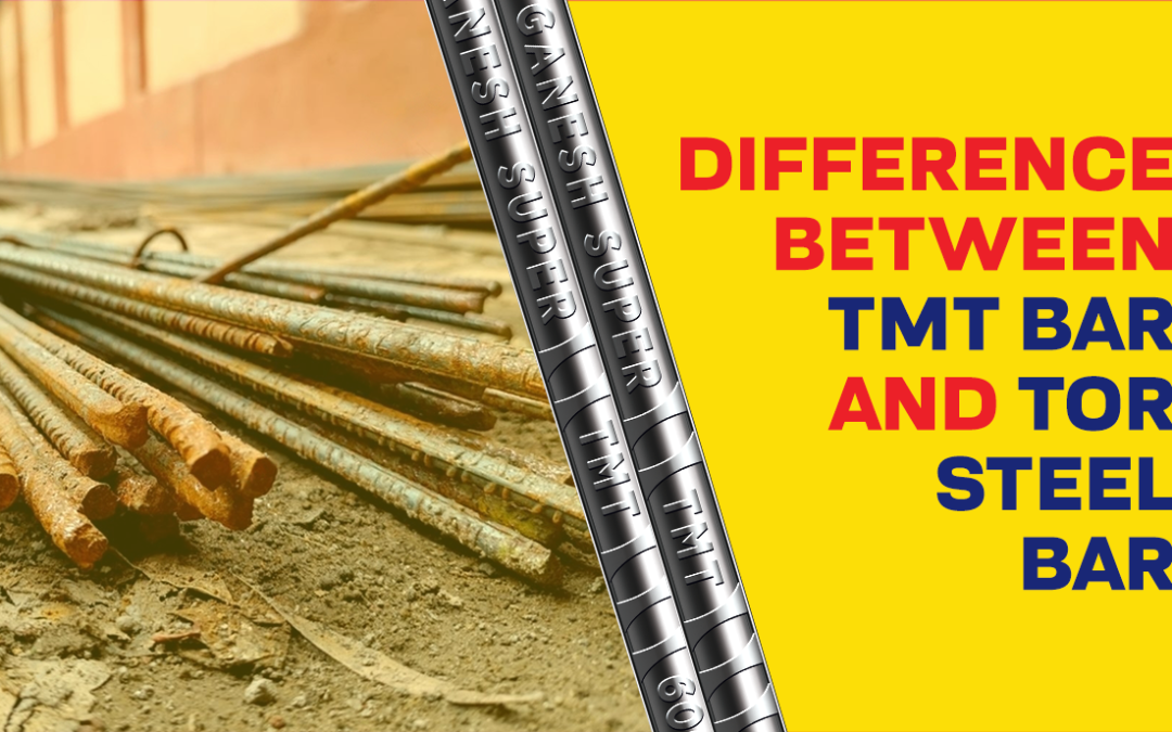 Difference Between TMT Bar and TOR Steel Bar