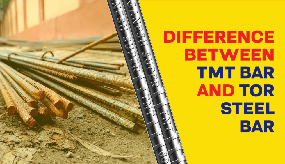 Difference Between TMT Bar and TOR Steel Bar