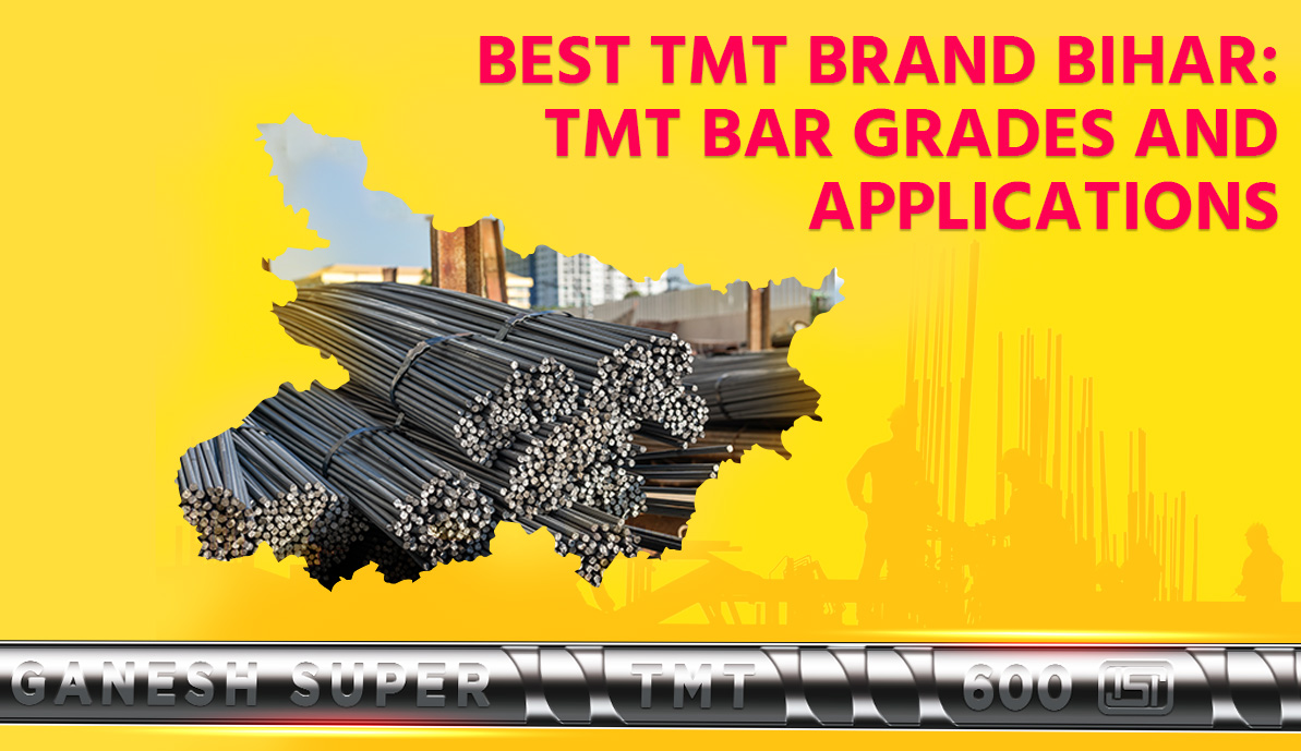 Best TMT Brand Bihar: TMT bar Grades and Applications